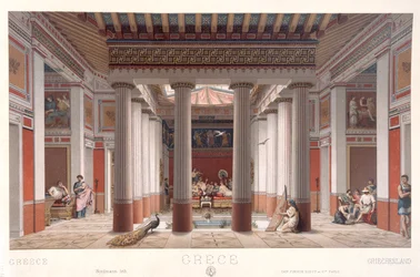 A Banquet in Ancient Greece